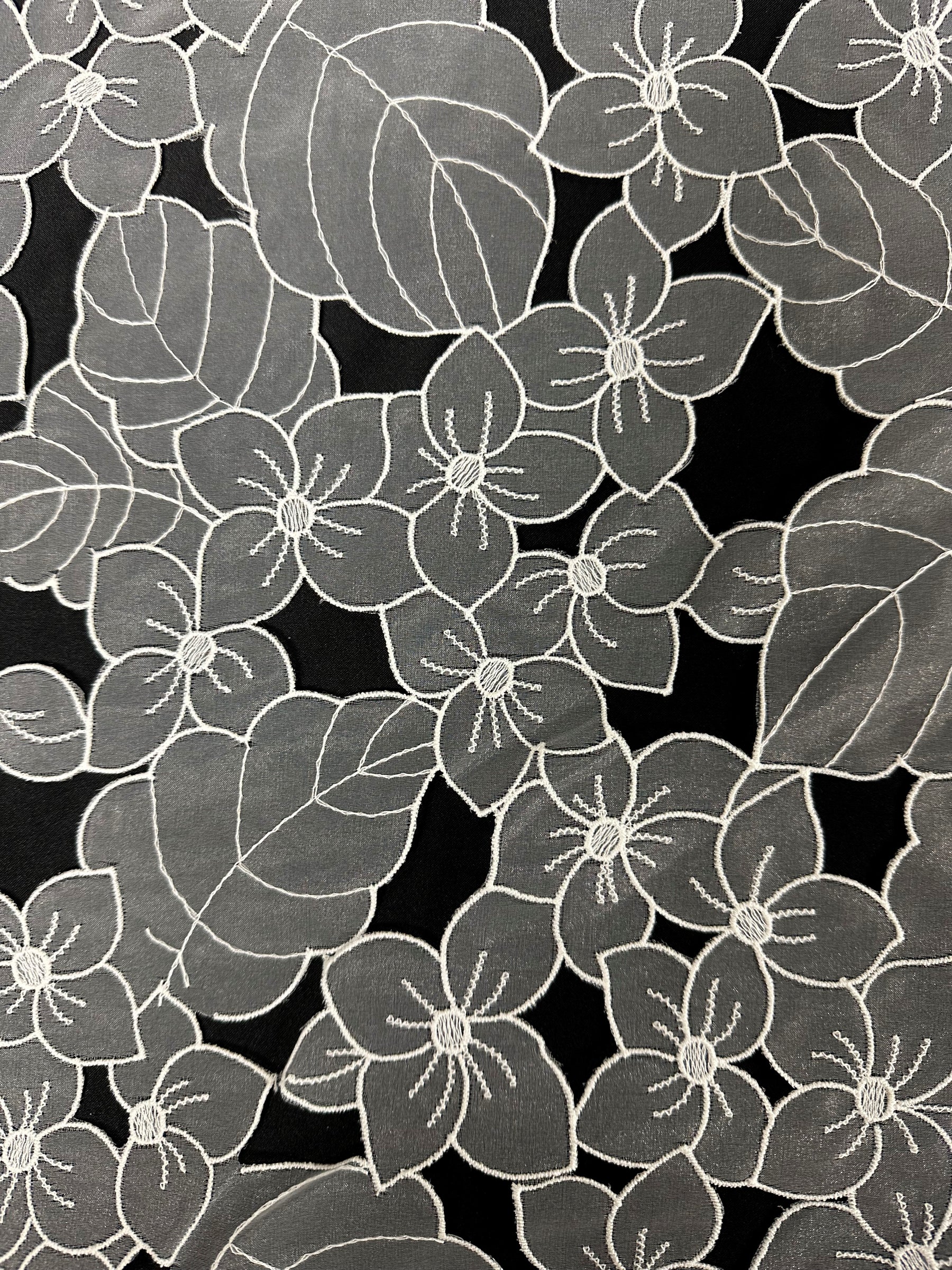 Ivory Organza Lace - Ability