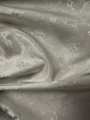 Tissu Jacquard Ivoire - Anvers