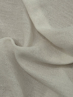 Ivory Knitted Crepe - Valetta
