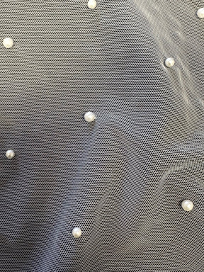 Tulle perle blanc - Chrysalide