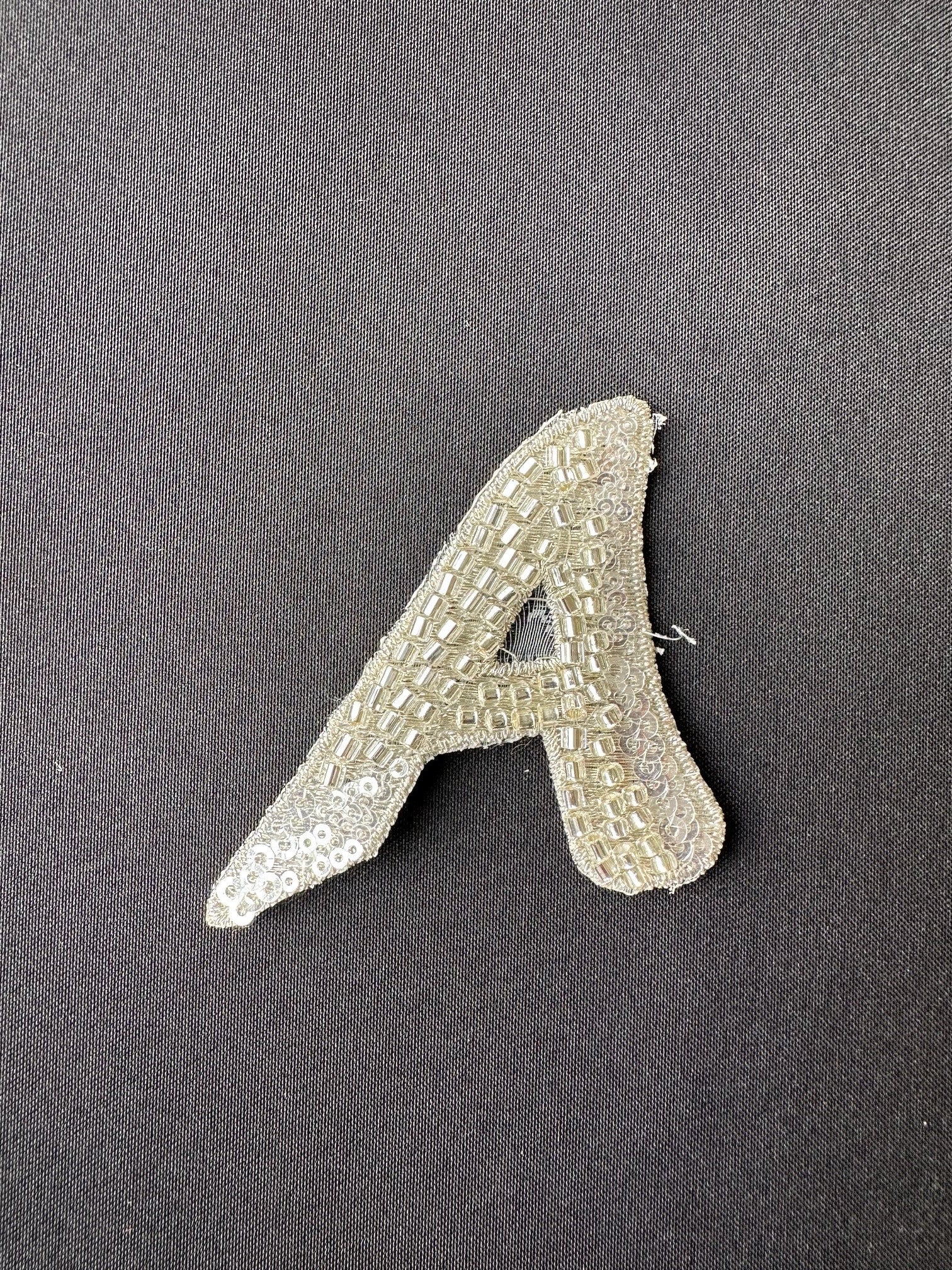 Beaded Letter A