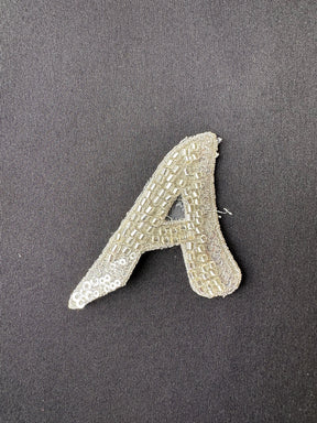 Beaded Letter A