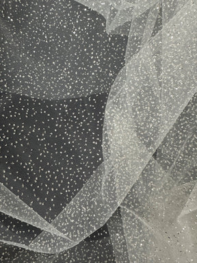 Ivory Glitter Tulle - Blinder