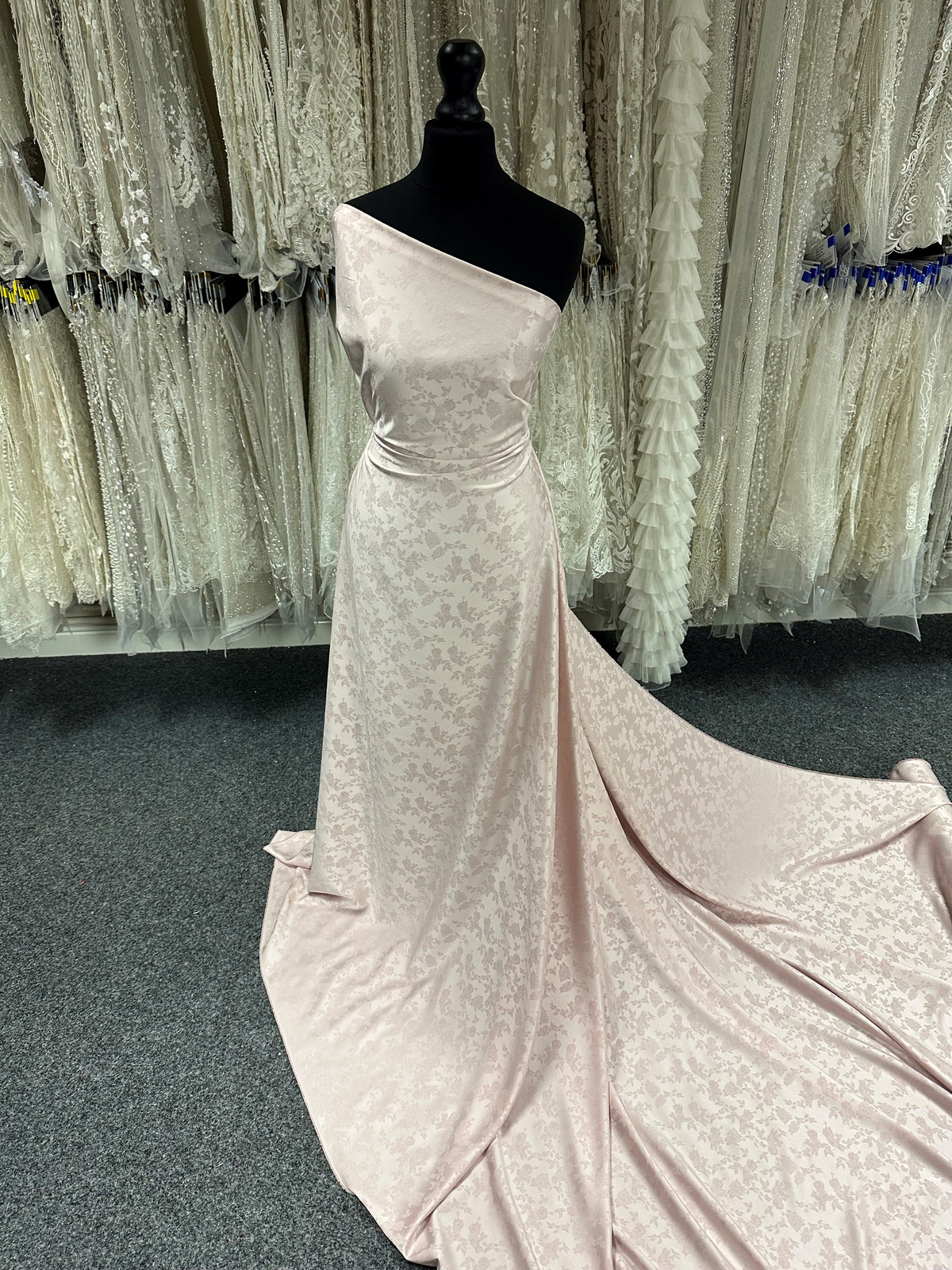 Brocart jacquard rose - Retort