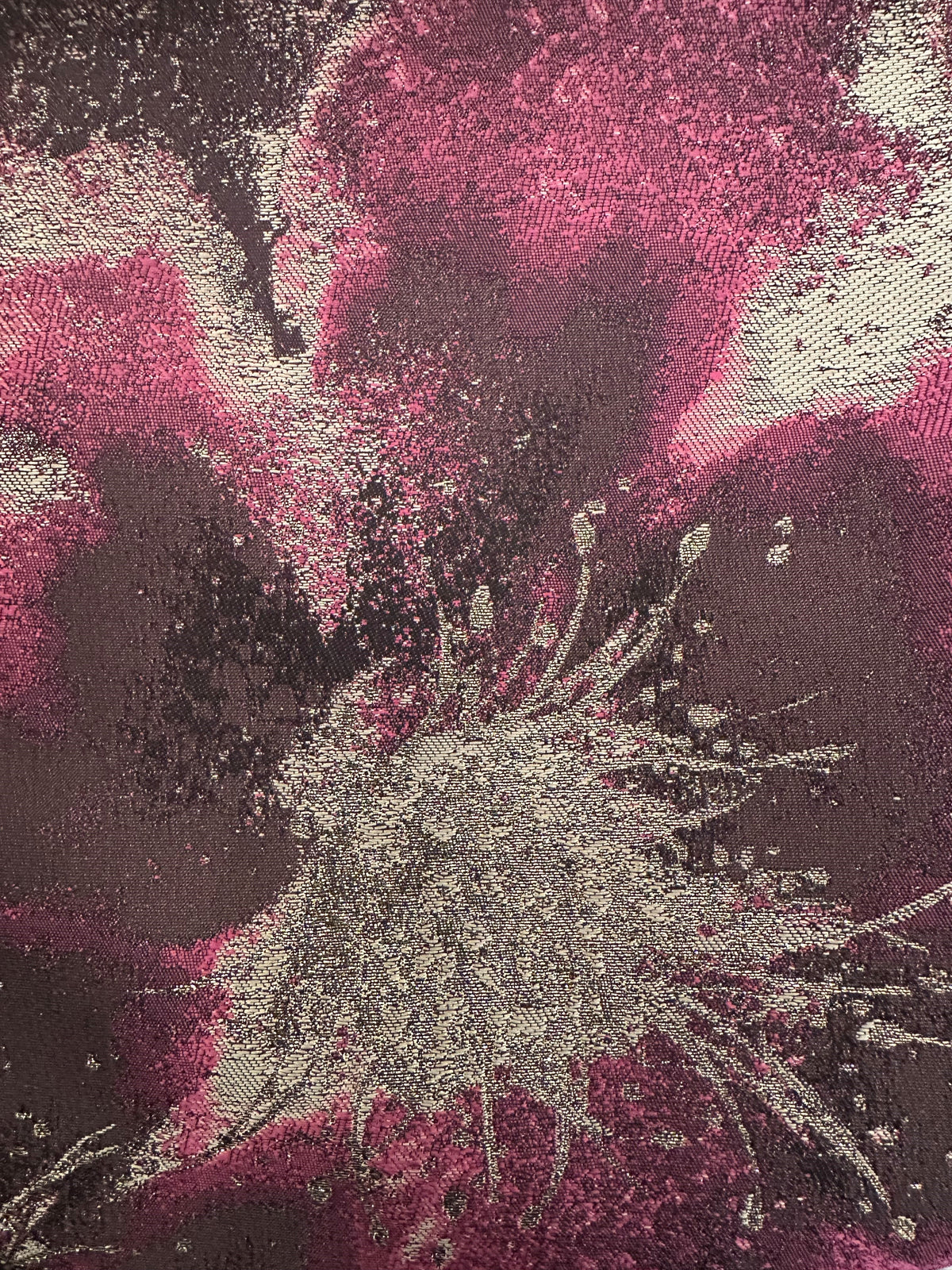 Pink & Gold Lurex Jacquard - Cordial