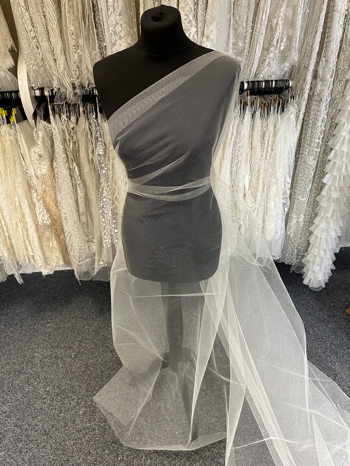 Robe en tulle souple ivoire - Symphony