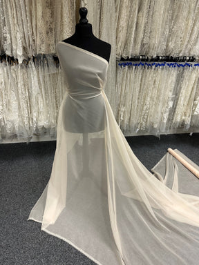 Mousseline de Polyester Champagne - Honesty