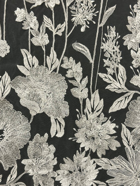 Dentelle brodée ivoire - Genby