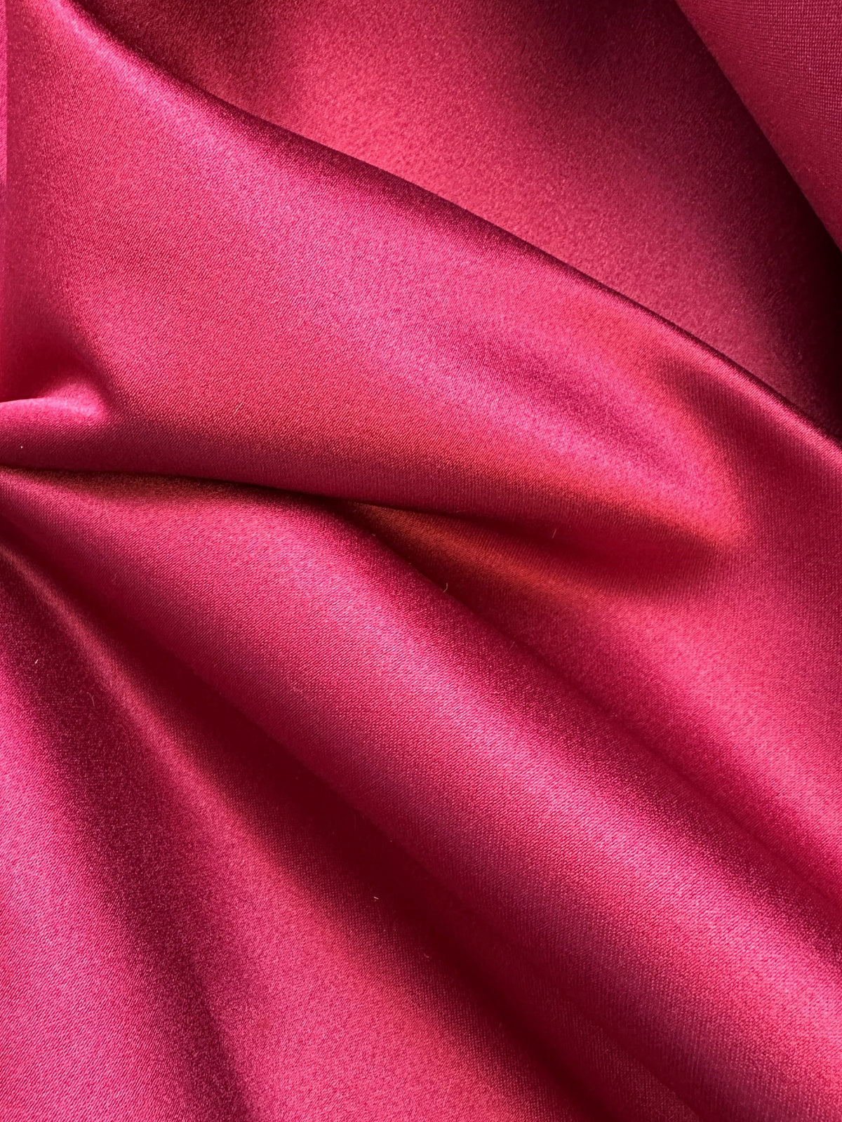 Satin duchesse en polyester marron - Contessa