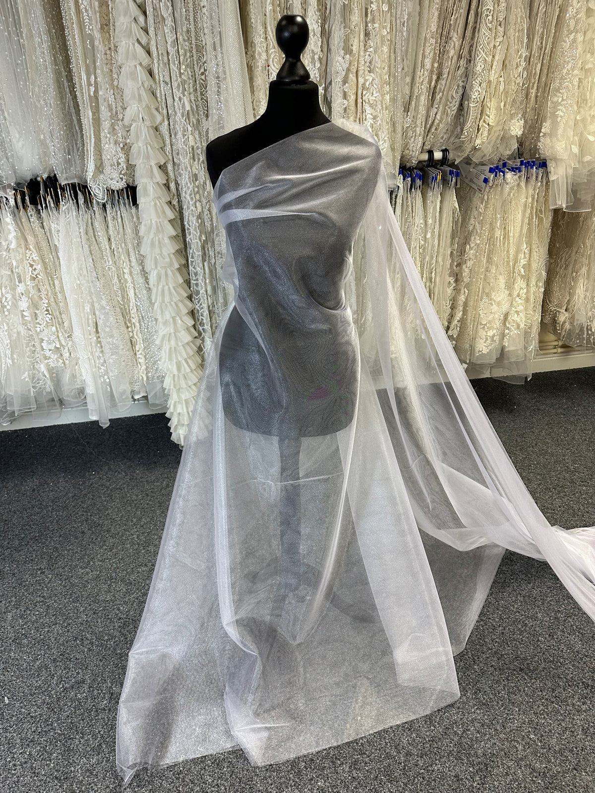 Tulle extensible blanc - Proficiency