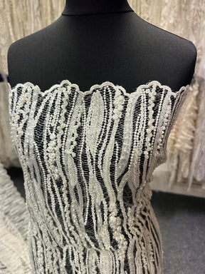 Dentelle Perlée Ivoire - Athira