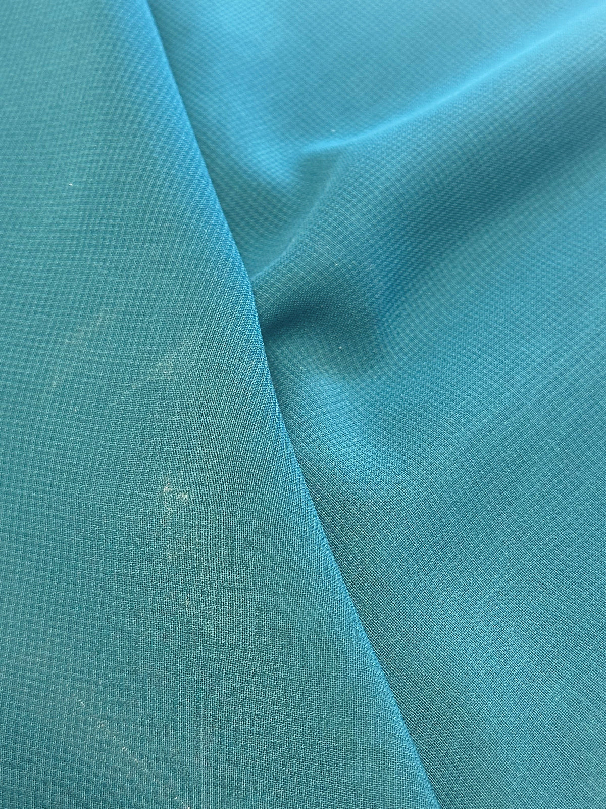 Mousseline de Polyester Bleu Sarcelle - Bienveillance