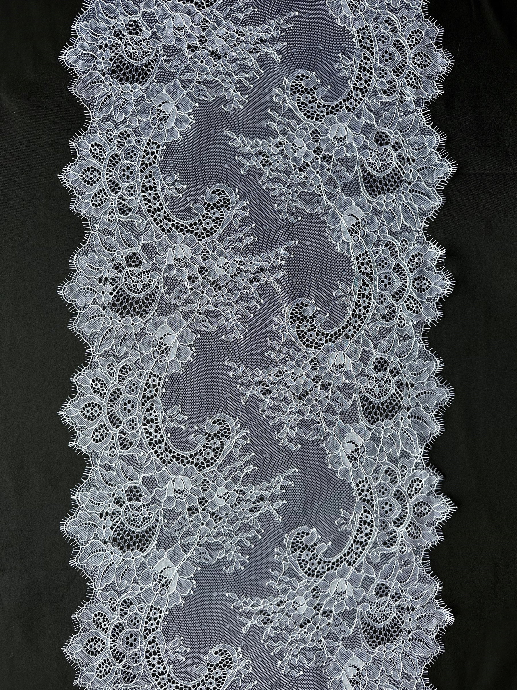 Bordure en dentelle blanche - Katherine