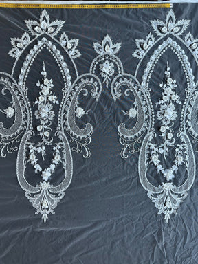 Dentelle Perlée Ivoire – Simone