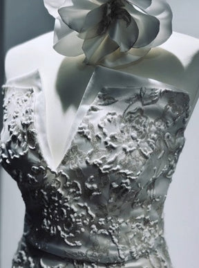 Dentelle Ivoire Glitter 3D - Aileen