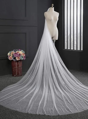 Tulle souple extensible blanc - Impetus