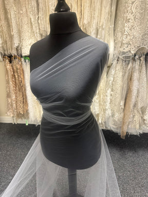 Tulle argenté pour voiles – Climax