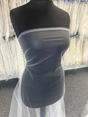 Voile de mariée en tulle blanc diamant – Romance