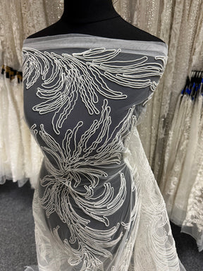 Dentelle cordée ivoire - Milani