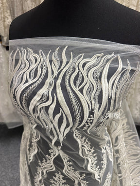 Dentelle Perlée Ivoire - Gigi