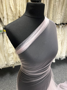 Tulle de mariée rose palepour voiles - Baritone