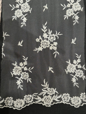 Dentelle à sequins ivoire - Roxanne (CF)