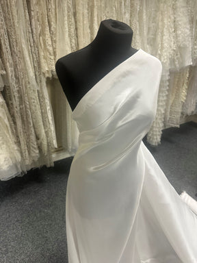 Sergé Polyester Blanc Doux - Loyalty