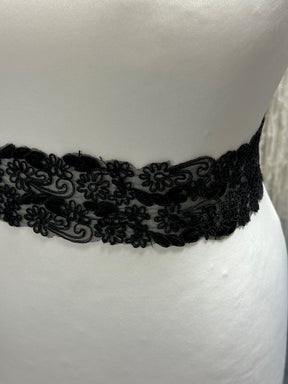 Bordure en dentelle noire - Beyonce