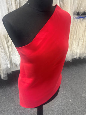 Double Crêpe de Soie Rouge - Tantalise