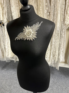 Applique en cristal brodée - Gallia