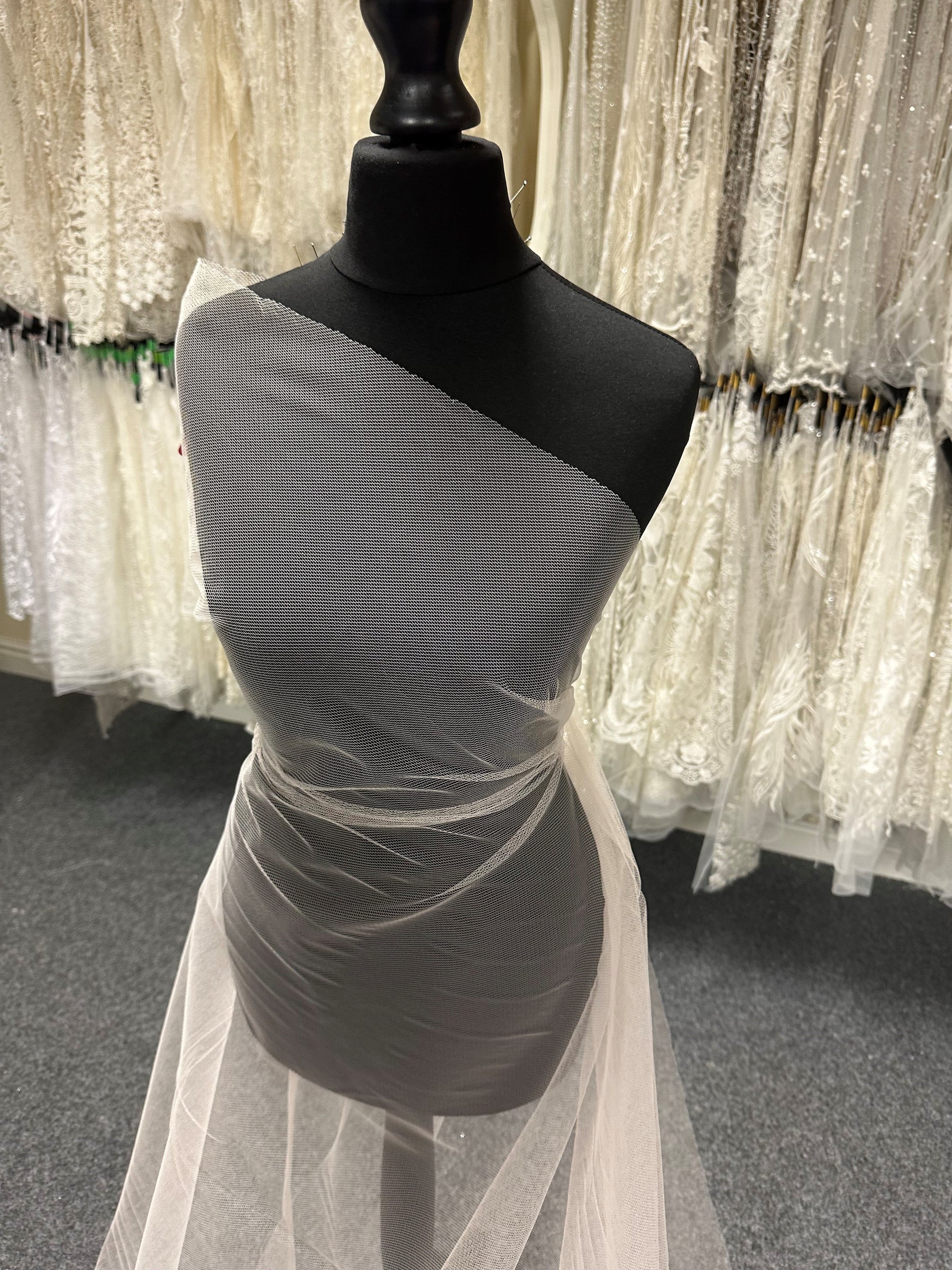 Robe Champagne en tulle souple - Symphony