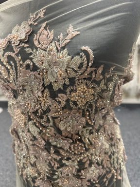 Dentelle Perlée Blush - Renata