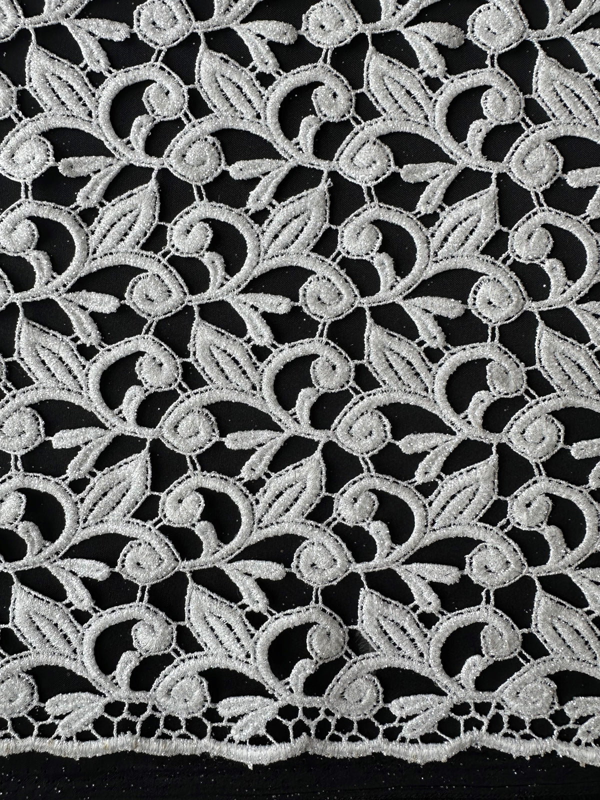 Dentelle Guipure Pailletée Ivoire - Isla (CF)