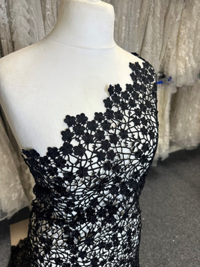 Dentelle Guipure Noire - Ebba