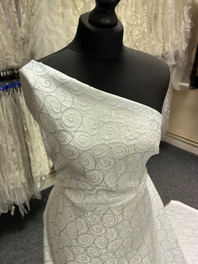 Tissu Jacquard Céleste - Cagliari