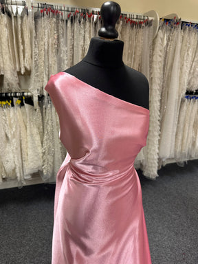 Satin Crêpe Polyester Rose Foncé - Desire