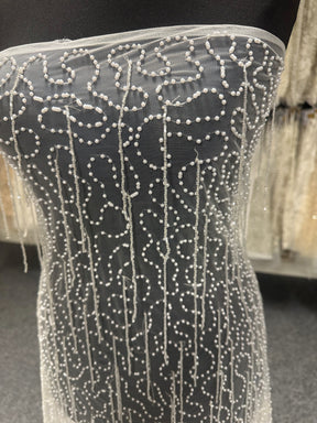 Dentelle Perlée Ivoire - Dido