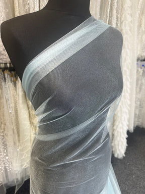 Tulle Stretch Bleu Poudré - Proficiency