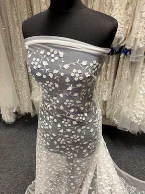 Dentelle laser 3D ivoire - Poséidon