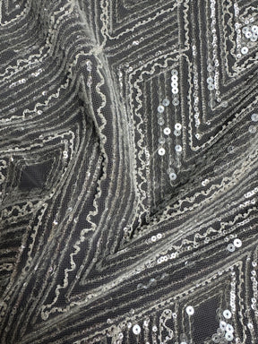 Tulle à sequins ivoire - Angola