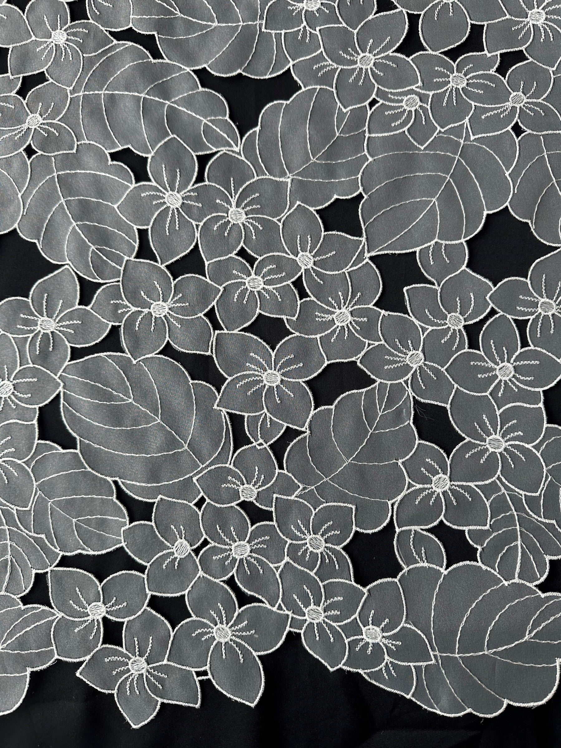 Dentelle organza ivoire - Capacité