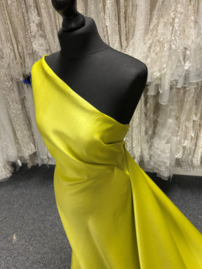 Satin Duchesse Polyester Chartreuse - Contessa