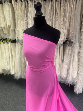 Mousseline Polyester Rose - Bienveillance