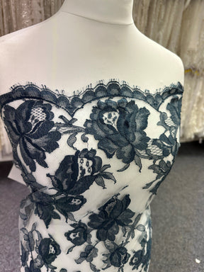 Dentelle Bleu Français - Harper.