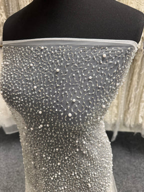 Tulle Ivoire Embelli - Pascale