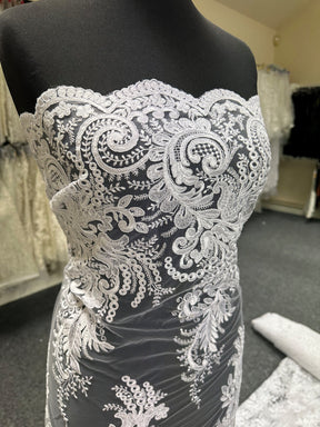 Dentelle Cordonnée Blanche - Boh