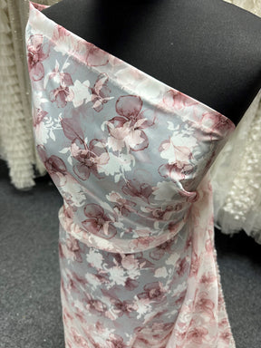 Pink Printed Organza -  Seville (CF)