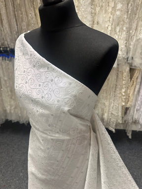 Tissu Gilet Blanc - Amsterdam