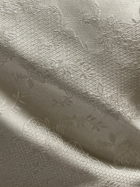 Tissu Jacquard Ivoire - Anvers