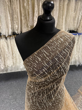 Dentelle Nude Glitter - Elise